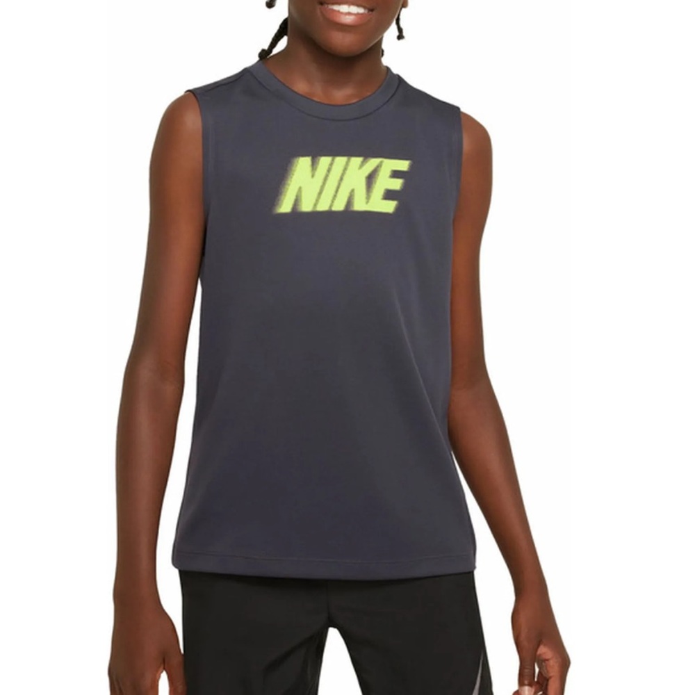 Kids' Dri-FIT Multi+ Sleeveless Training Top‎ XS